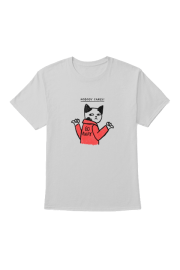 white t-shirt savage cat - Mój wygląd - $19.99  ~ 17.17€